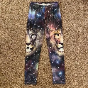 Galaxy Lion Leggings